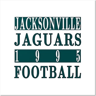 Jacksonville Jaguars Football 1995 Classic Posters and Art